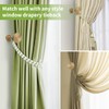 Curtain Holdbacks, Brass Gold Decorative Curtain Tiebacks Hooks Wall Mounted