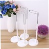 ORFOFE 6pcs Adjustable Doll Display Stand Portable Doll Holder Figures