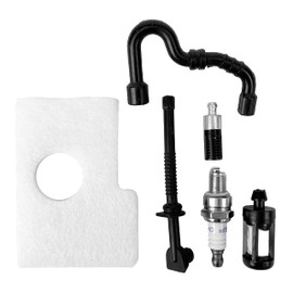 Cancanle Air Filter Fuel Oil Line Filter & Spark Plug for Stihl 017 018 MS170 MS180 MS 170 180 Chainsaw Parts