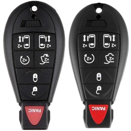 CCIYU Smart Key Fob 2008-2010 Fit for Chrysler 300 2.7L,Keyless Entry Remote 2008-2010 Fit for Chrysler 300 3.5L(fits Part IYZ-C01C,68079545AA,56046708AG)