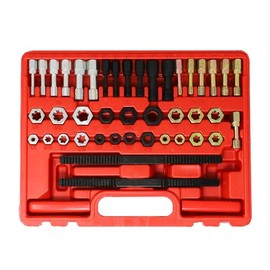 CTA Tools 8240 Universal 53-Piece Rethreading Set, RED