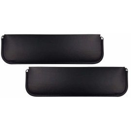 OVAL INDUSTRIES 1948 1949 1950 1951 1952 FORD TRUCK BLACK SUNVISORS SET OF TWO #7C-8104104-BK