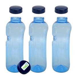 TWaLa Kavodrink Tritan Water Bottle Plus Lid 1 Litre Set of 3 BPA Free