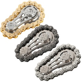 Metal Fidget Toys, Adults, ADHD Toy, EDC, Calming Goods, Stress Relief, Fidget Toys, Slides (Set of 3)