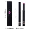 Purple Metallic Lipstick for Women,Lightweight Comfortable Non-Drying Shimmer Frosted Lipstick,Glitter