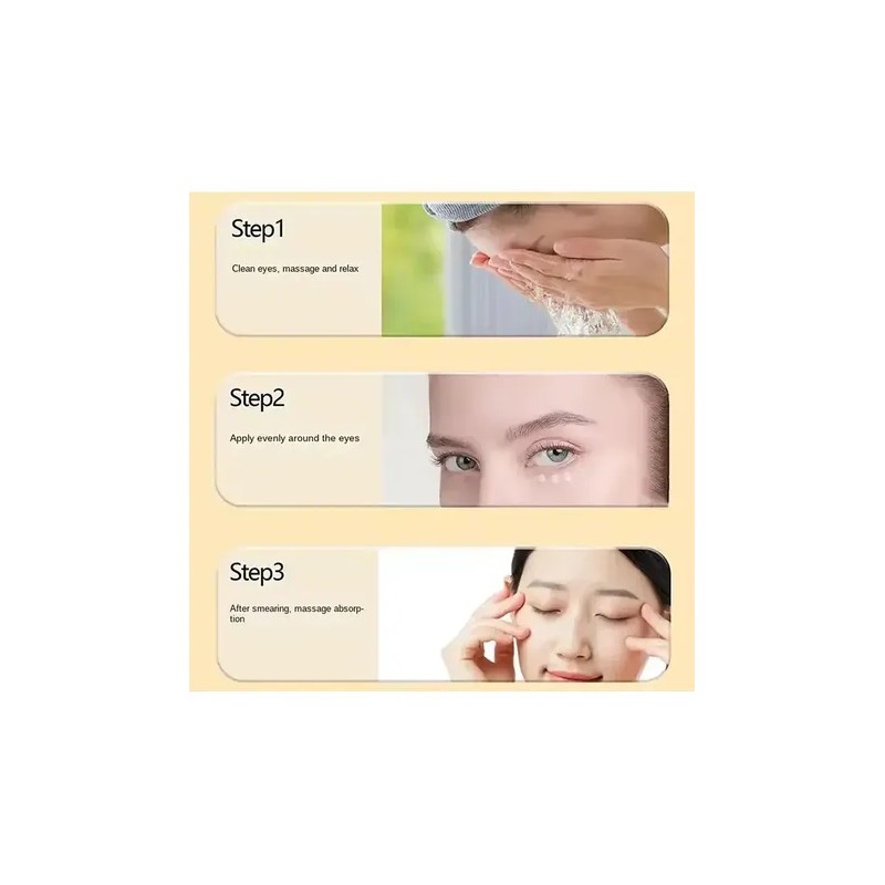 Crema Contorno Ojos | Desvanece Arrugas,bolsas + Reafirmante