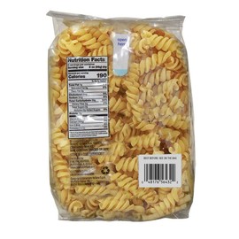 Mantova Italian Bronze Die Spirali Pasta - 100% Durum Wheat Semolina Bronze Die Spirali- 16 Oz (Pack Of 6) - Product Of Italy