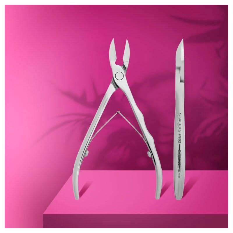 STALEKS PRO by Natury Nails Professional Nail Clippers, 12 mm,