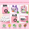5 Rolls Kids Camera Print Paper Refill, Kids Instant Print