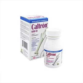 Caltron 600 D Salud Natural 60 Tabletas Calcio Vitamina D