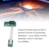 Mini PCIE to PCIE Express 4X USB Adapter Card PCB