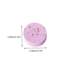 FOMIYES 6pcs Aroma Bath Tablets with Essential Oils Moisturizing Exfoliating Shower Tablets for Women Relaxing Bath Experience Skin Nourishing