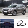 car-attention Car Front Rear Logo Emblem Badge Ring Decoration Fit