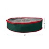 Home Basics 25" Carrying Handle Wreath Storage Bag, 25.00" W