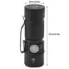 Small Flashlight USB Rechargeable 5 Modes 1000LM Waterproof Compact Mini