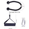 Hosioe Cable Machine Attachment Set Triceps Pull Down Rope with