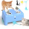 PUHOHUN Cat Toys for Indoor Cats Adult - Silent Interactive
