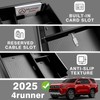 Muslogy Center Console Organizer & Cup Holder Inserts Compatible with