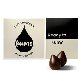 Kums Dark Chocolate Tabs (1 Box) for Men & Women