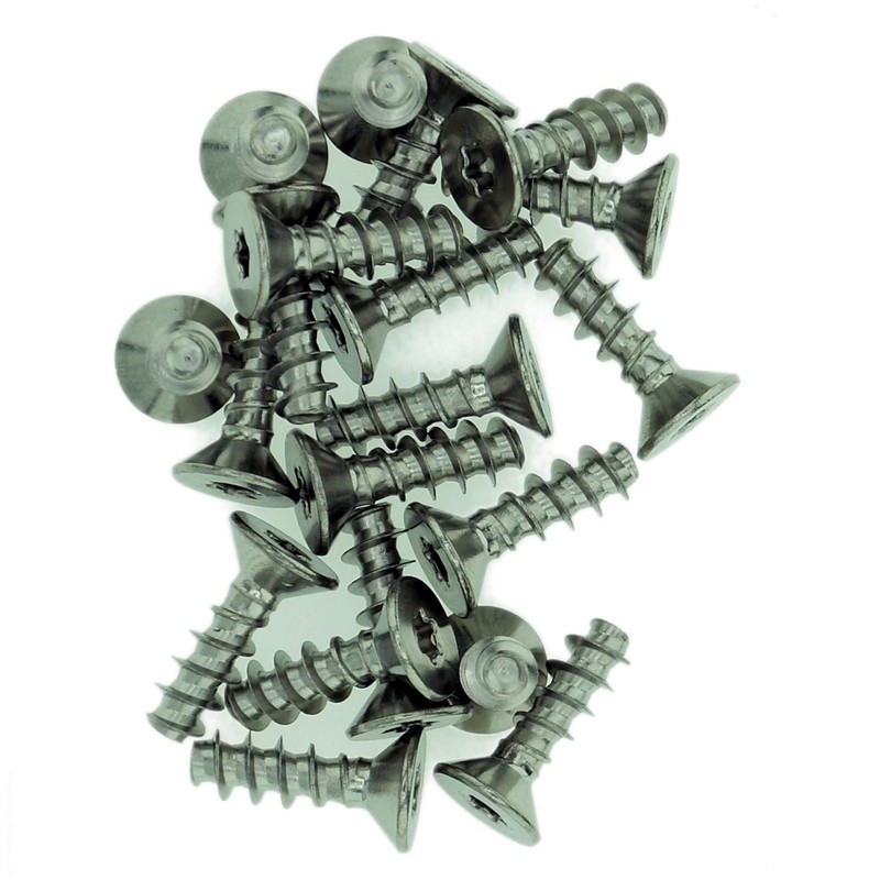 D3.5 (3.5mm x 10mm) TX Countersunk Screws for Plastic -