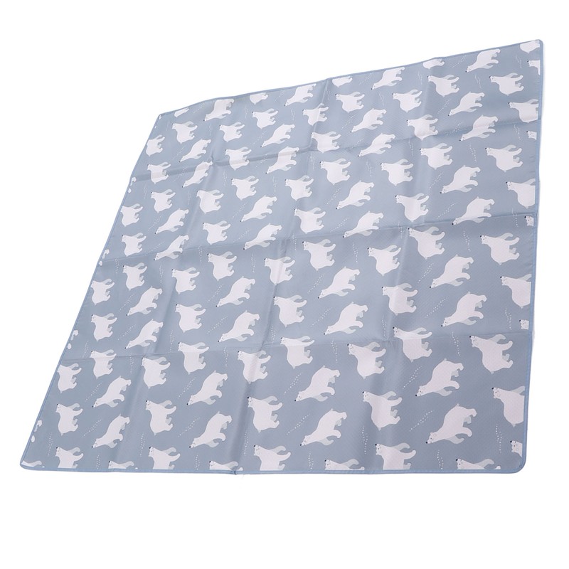 Waterproof Food Spill Mess Mat Portable Cute Cartoon Animal Pattern