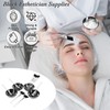 12 Pcs Black Esthetician Supplies for Facials Set 4 Black