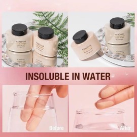 Polvo Fijador Banana Traslucido Setting Powder Con Brocha