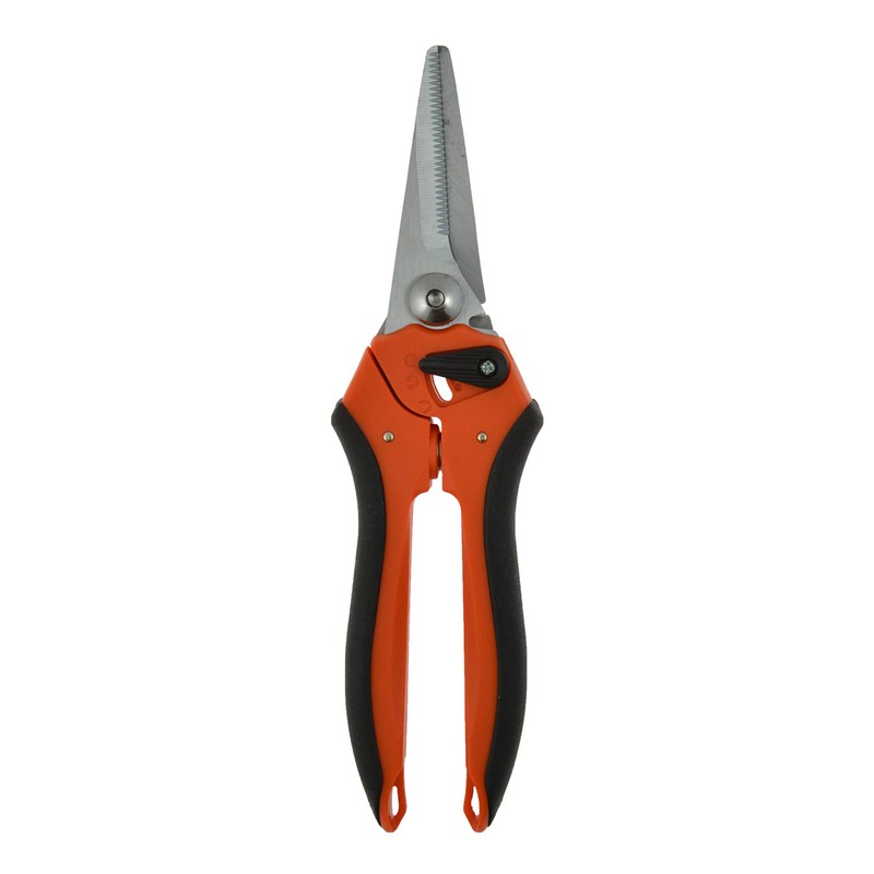 EasyKut Garden Tool Shears, Orange and Black