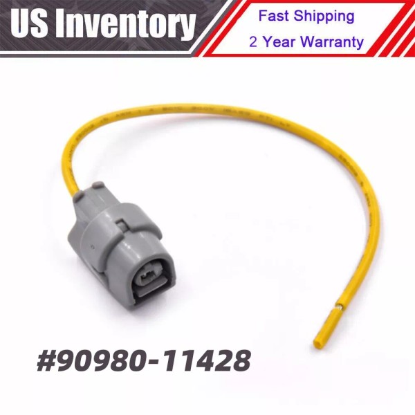 sunpartgzus Temperature Sensor Connector Plug Pigtail For 1992-1998 Toyota Camry