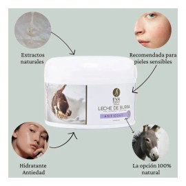 3 Cremas Sólidas Hidratantes Leche De Burra Eva Essence Sensible Día/noche