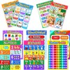 Blulu Educational Preschool Poster with Glue Point Dot for Nursery