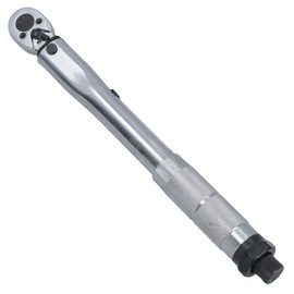 AB Tools 1/4in. Drive Calibrated Torque Wrench Ratcheting Ratchet 2Nm – 24Nm