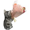 Maruwa Trade (丸和貿易) CT Mignon Bouquet Cat American Shorthair 8.7×10.7×15cm