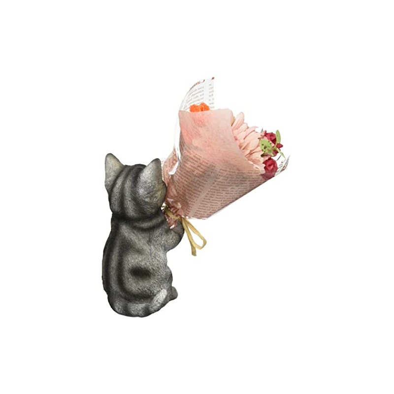 Maruwa Trade (丸和貿易) CT Mignon Bouquet Cat American Shorthair 8.7×10.7×15cm