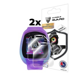 IPG 2-Pack Screen Protector for Little Tikes Tobi & Tobi 2 Interactive Robot Smartwatch, Invisible, Anti-Scratch, Self-Healing, Anti-Fingerprint