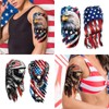 77 Sheets Independence Day Temporary Tattoos, USA Flag Patriotic Waterproof