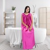 Suhine 1 Pcs Rose Yoni Steam Gown Robe Sauna Cloak