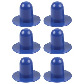 Pack of 6 Pool Sealing Plugs, Swimming Pool Pipe Plugs, PVC Soft Plug, Swimming Pool Filter Sealing Plugs, Strainer Hole Plugs, Suitable for Floor Pool Filter Pumps