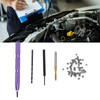 54 Pieces Metric Thread Repair Set M2.5x0.45x2D Stainless Steel Thread