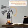 Candle Warmer Lamp, Electric Candle Lamp Timer and Dimmer Candle
