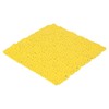 Bubbles Non-Slip Square Shower Mat Solid Yellow 20″L X 20″W