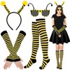 Lets Joy 6 Piece Ladybird Costume Set, Bee Costume, Adult