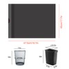 Bin Bags with Drawstring, 5 Rolls, 15 L, Extra Strong