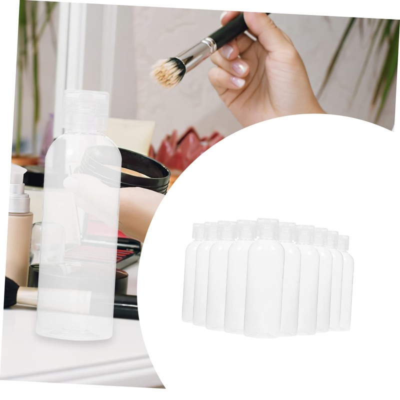 OHPHCALL 10pc Travel Bottle Set Toiletry Containers Mini Travel Toiletries