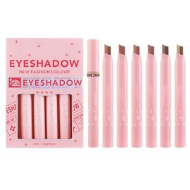 Barra De Sombra De Ojos De Colores Dobles - Lápiz De Sombra De Ojos, Barra Resaltadora De Sombra De En Crema suavee Para Maquillaje Abrillan | Maquillaje En Barra Sombra De De Colores Dobles