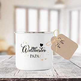Manufaktur Liebevoll Mugs with [German Language] Printed Sayings and Gift Tags for Many Occasions / Gift Idea for Birthdays, Thank You and Christmas