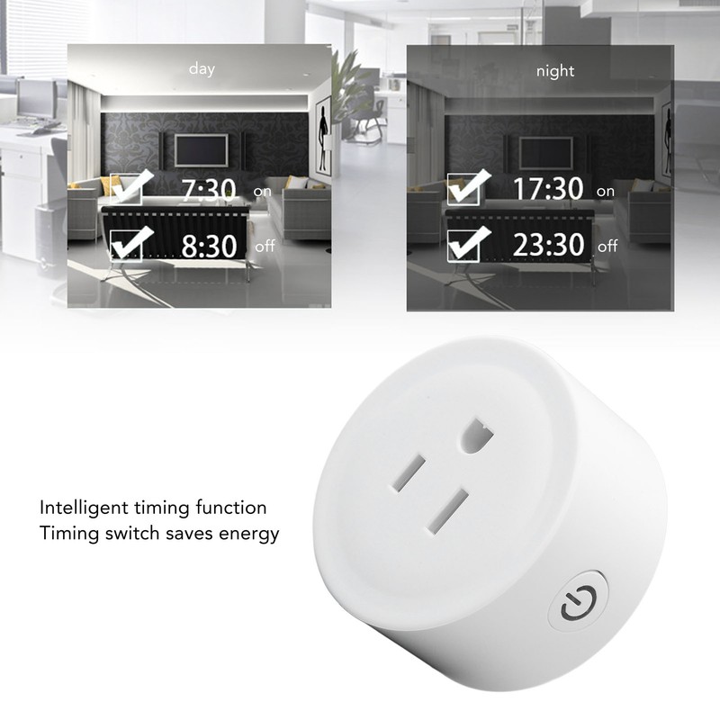 3 Holes Mini WiFi Smart Socket Voice Control Remote Controlling