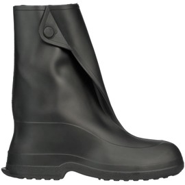 Tingley 1400 Work Rubber Classic Fit 10-Inch Height Overshoe, Medium, Black