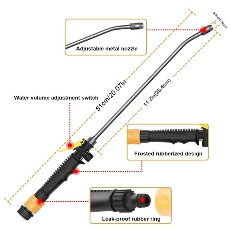 3Pack RV Water Heater Anode Rod & Flush Wand -
