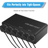 FORE 4-Pack 2-Feet/ 60cm 45-Degree Symmetry Angled MIDI Cable with